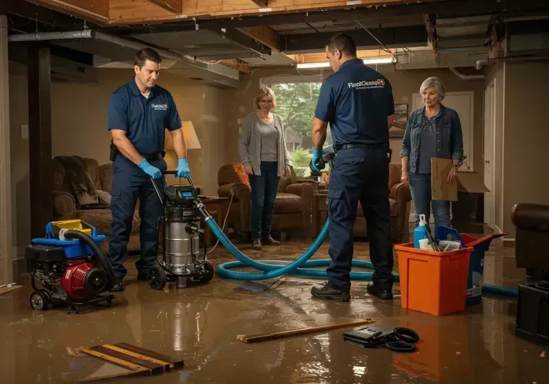 Basement Water Extraction and Removal Techniques process in Fallston, MD